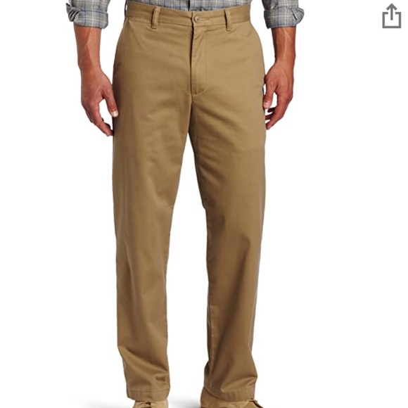 dockers classic fit flat front